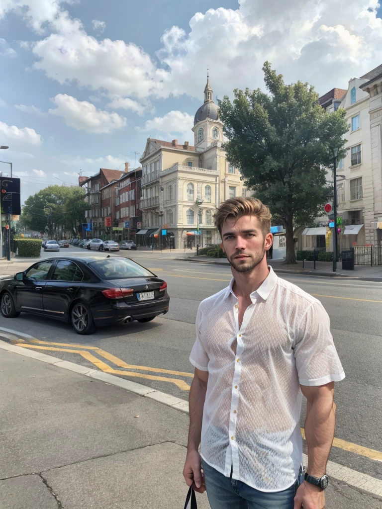 Handsome man