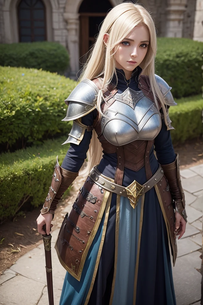 Female character in fantasy role-playing game clothes, fantasy clothing
, armor for rpg games ,