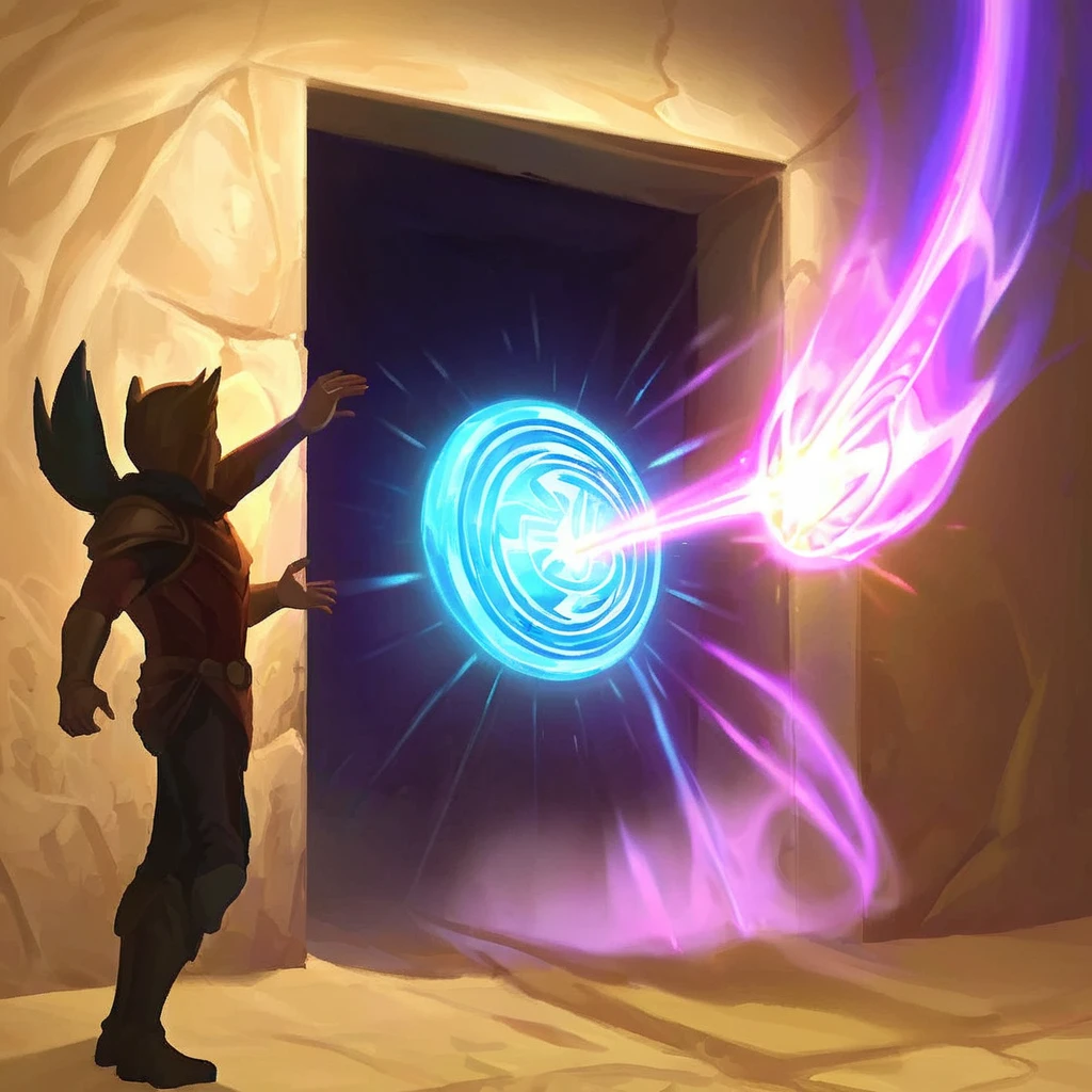 Want an icon of a character teleporting to the other side of a wall