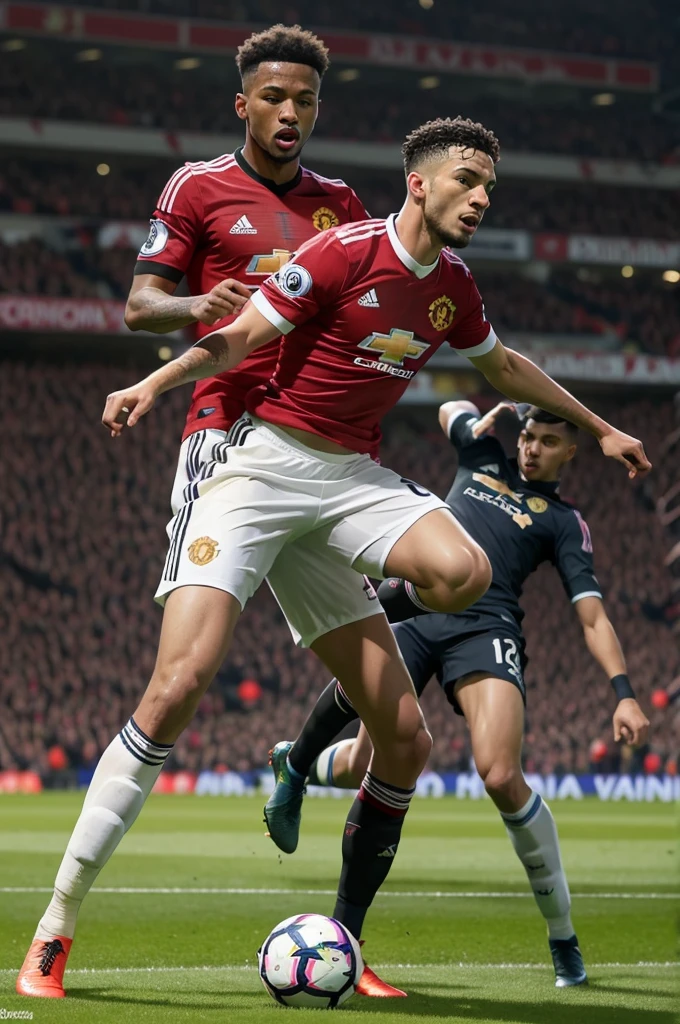 Create a Manchester United player beating Penalty