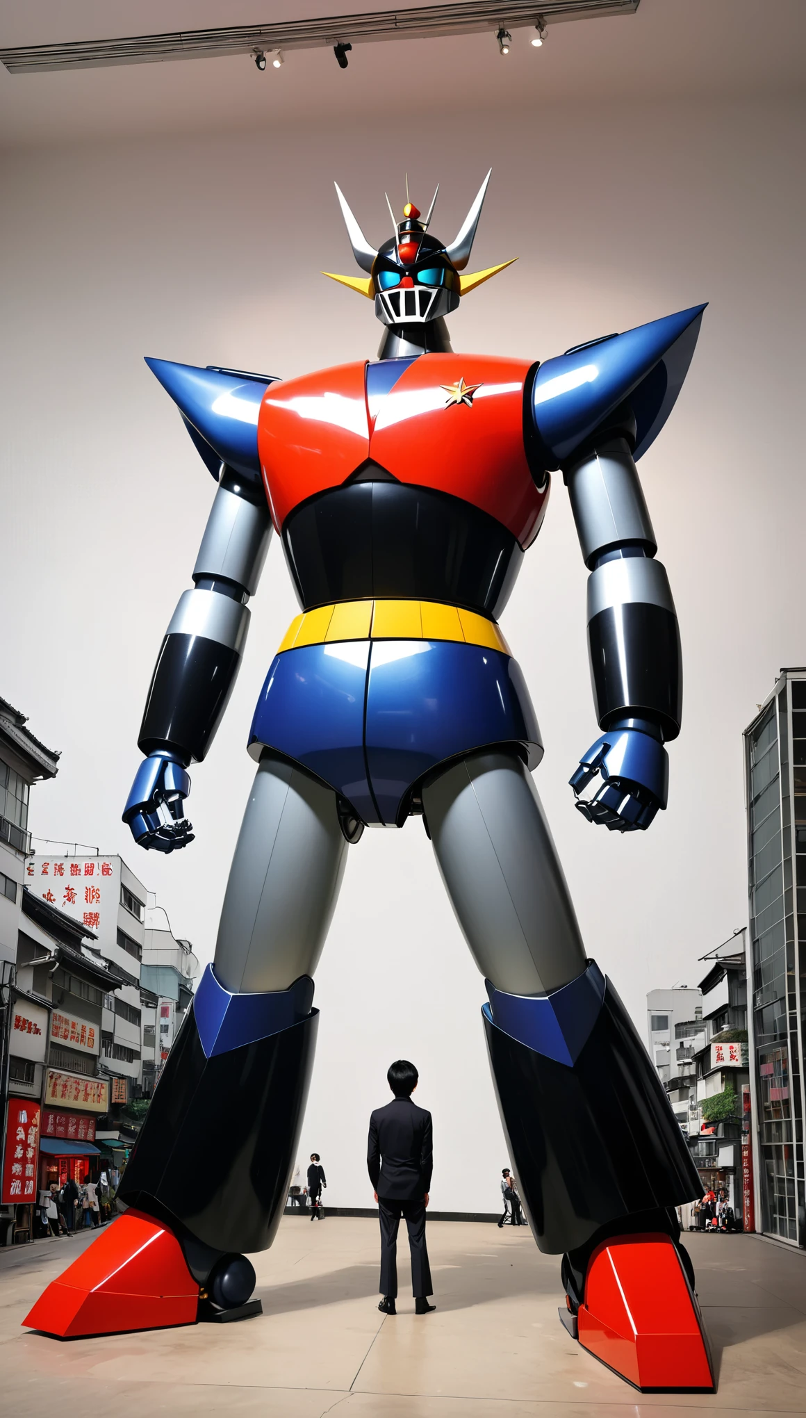 Mazinger Z design、Hongkong、1970onochromatic、Giant Robot
