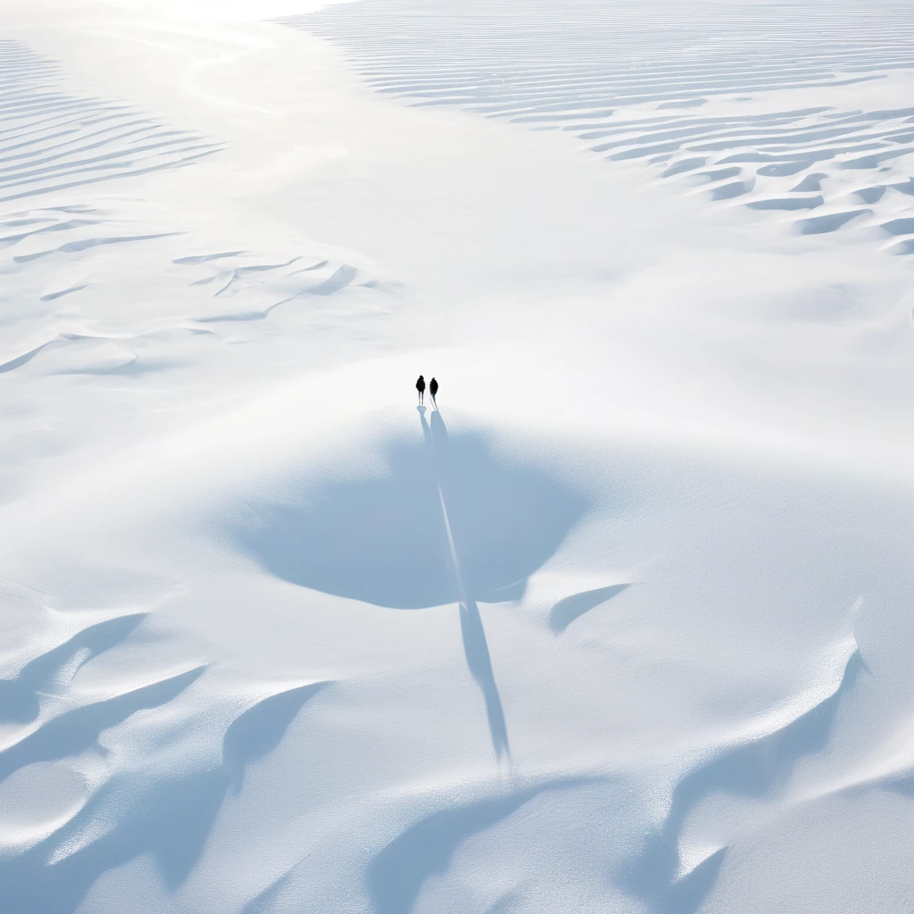 White Minimalist Tour，Shiny，Aerial View，nobody，No buildings，White