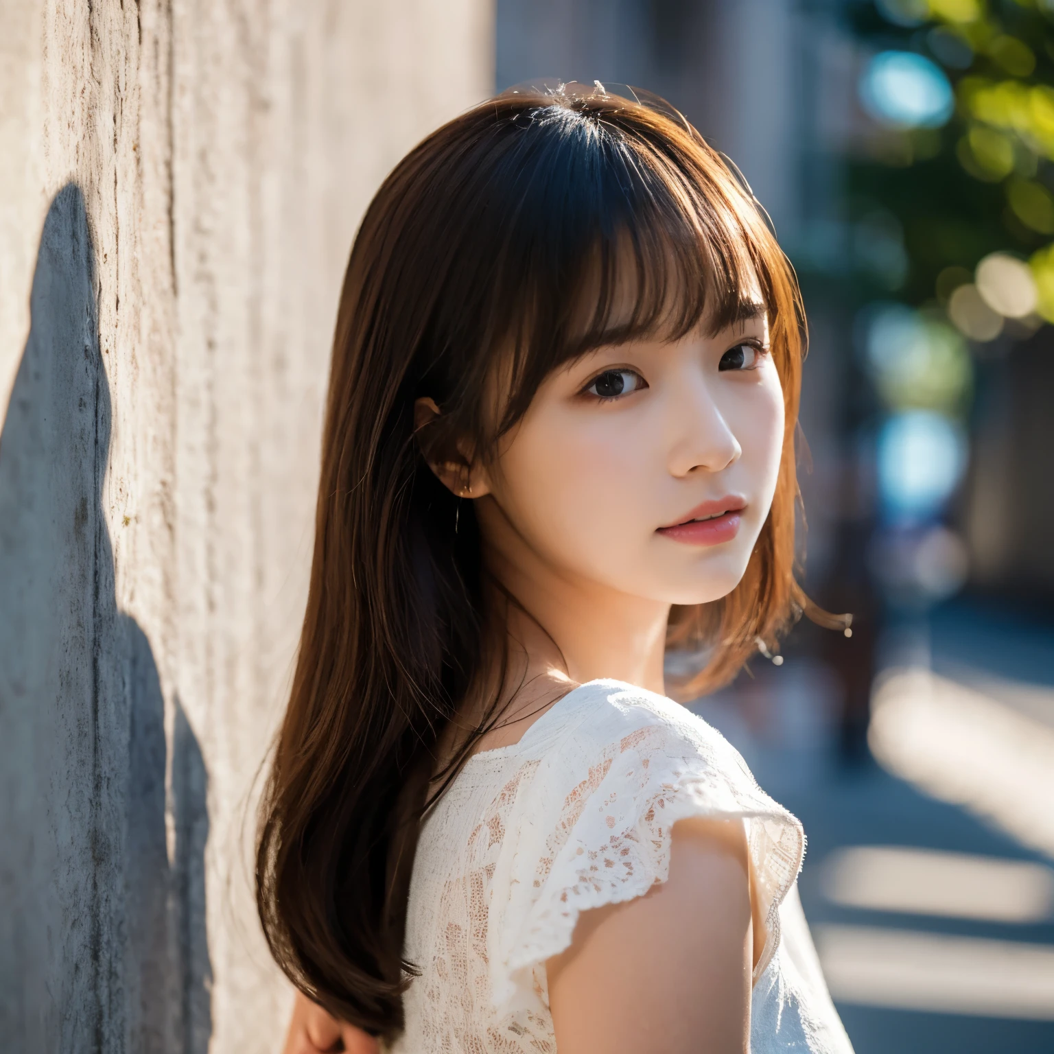 Highest quality,Like the whole body,Cinematic shots,A sophisticated face,Cute face,delicate facial features，Nice face，Fair skin，delicate，Really，Sense of light and shadow