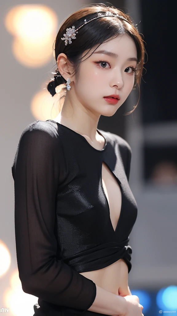 tmasterpiece,1 Chinese girl,realisticlying,8K UHD,high high quality,in the background bokeh,Delicate headdress, spider-man suit,Spidey,Clothes wrap around the whole body,Tight clothing,Abs contour,Short black hair,s the perfect face,shining face,Ultra-clear face,Elaborate Eyes,idoly, short hair