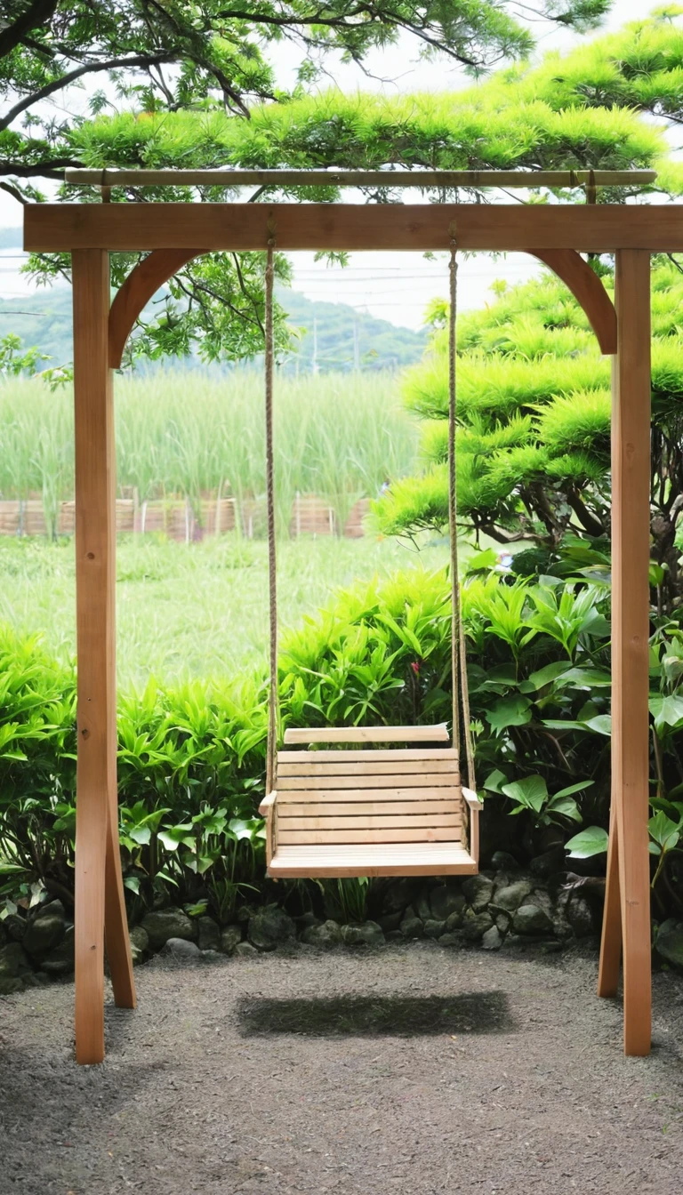 garden、Swing、
