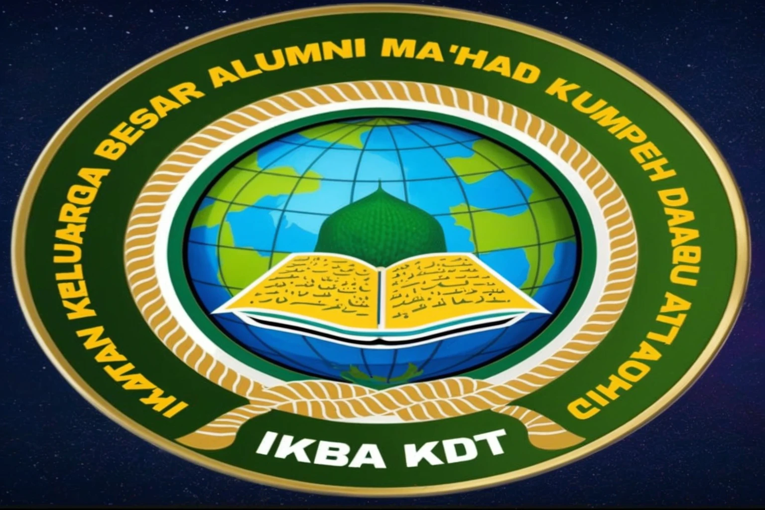 the logo of the islamic university of kuwait, kda, inspired by Kamāl ud-Dīn Behzād, lit. 'honored ka'bah'), logo, logo, avatar image, profile picture, album photo, detailed image, official, hijab, 8khdr, discovered photo, kitboga, profile picture 1024px