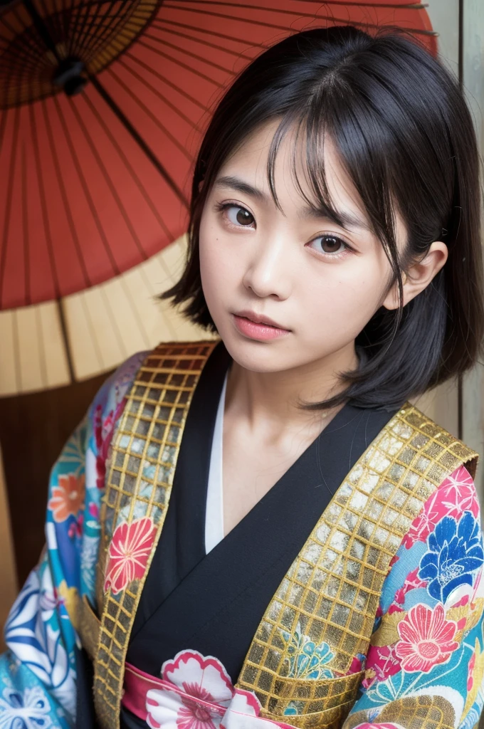 Japan&#39;s top idol girl　headphone　overalls　Low angle shooting