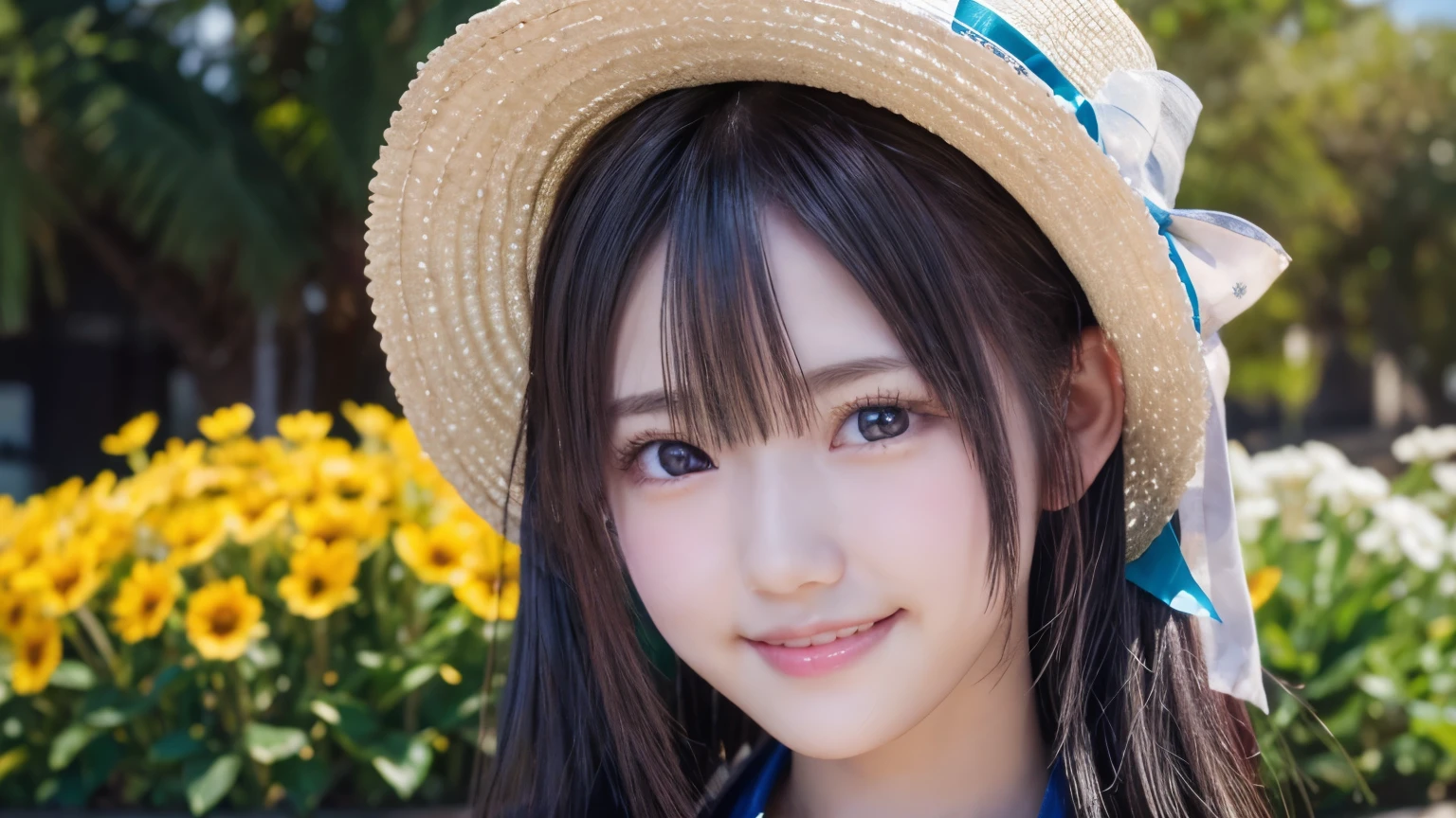 1 Girl, So cute, Great face and eyes, (Beautiful lovely smile), (Very detailed美しい顔), Bright and shiny lips, Please keep looking at me, so beautiful, (Highest quality:1.4), (super high quality), (Very detailed), (Surreal), Real skin texture, 8K wallpapers incorporating highly detailed CG, RAW Photos, Professional photos, Cinema Lighting、(((Idol)))