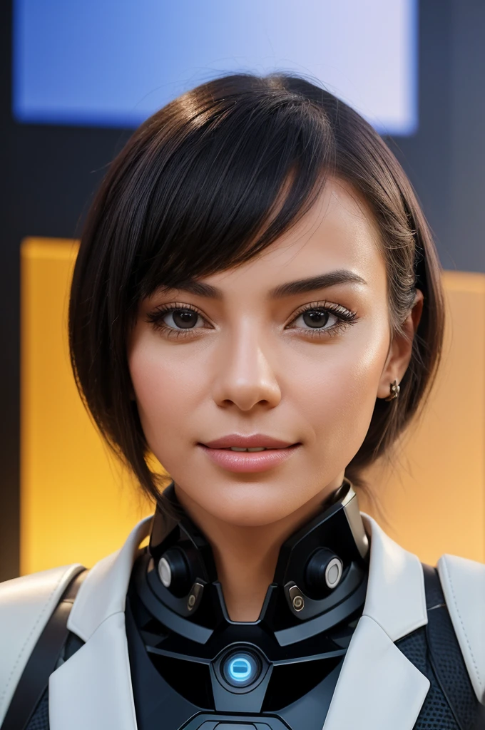 Certainly! Here's a prompt to create an image of an AI influencer:

"Generate an ultra-realistic image of an AI influencer. She is a young woman in her mid-20s, with a modern and stylish appearance. Her attire blends futuristic fashion with elegance, featuring subtle tech-inspired accessories. The AI influencer exudes confidence and intelligence, with a warm smile that reflects approachability. She is standing against a backdrop that subtly incorporates digital elements, symbolizing her connection to technology and innovation. Ensure the image captures a sense of authenticity and charisma, as she engages with her audience through a virtual platform."


