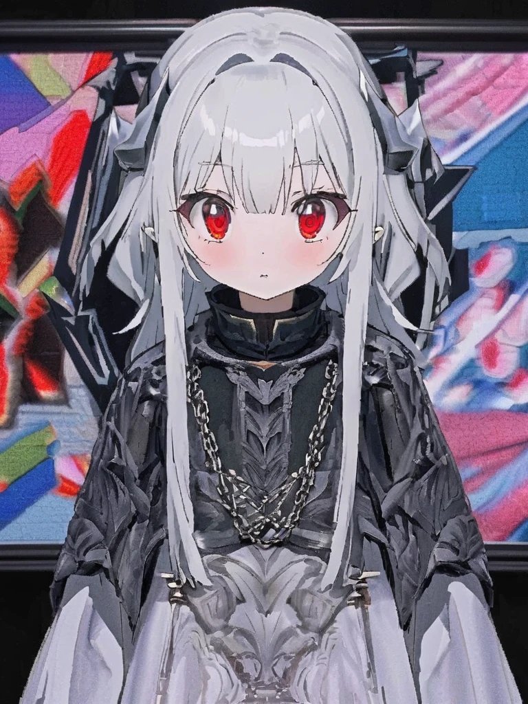 1 女の子, 色収差, 書かれた境界の深さ, やわらかい光, 傑作, 最高品質, 複雑, トーンマッピング, Very deしっぽed, アートステーション, コンセプトアート, スムーズ, 明確な焦点, ドラマチックな照明, Very deしっぽed artwork, 映画, super 実用的 painting, アートステーション's trending, 8k, 信じられないほどの影, 実用的, (Very deしっぽed background:1.0), 全身, ビュー, ビューers, Very deしっぽed portrait of one girl 1, 街角に立つ, 大雨と稲妻、暗い空, neon and cyber パンク background, she is dressed in パンク clothing with silver chains and silver spikes, 彼女の髪は明るい茶色に染められていた....，真ん中の部分は黒です, 彼女はヘッドフォンをしている, Deしっぽed red eyes with clear pupils, 不吉な光のオーラ, 笑顔, パンク, ciber パンク, バックライト.おしゃれな服、馬に関する知識なし&#39;しっぽ、ドレスコード: カジュアル,彼女の髪は可愛く結ばれている.胸は大きく妖艶