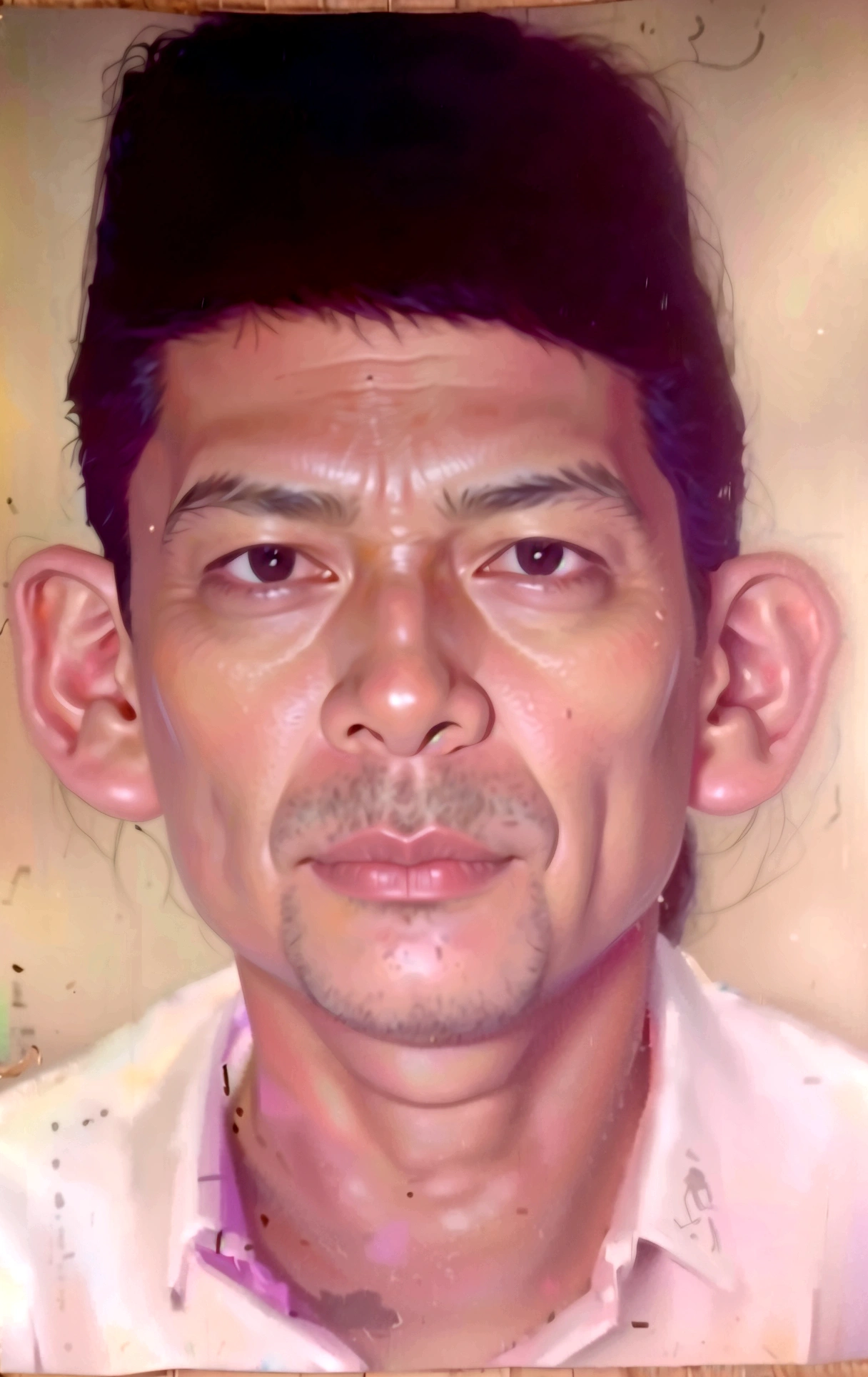 arafed photo of a man with a hat on his head, 5 0 years old man, shirt white, 4 0 years old man, raden saleh, photo of a man, a photo of a man, ramil sunga, mohamed chahin, potrait, barong family member, nivanh chanthara, nuttavut baiphowongse