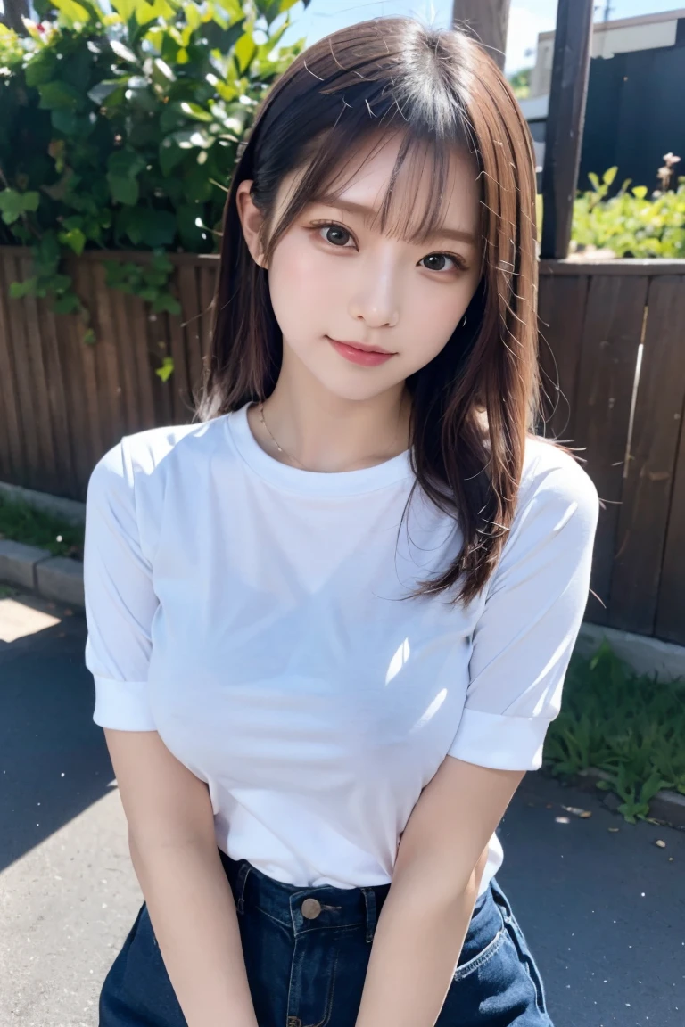 you are a dog。Quadrupedal。Place hands and feet on the ground。Her are visible through her shirt。The cutest gravure idol pose in the world、Perfect proportions、Large Breasts, valley, cute、((18-year-old female:1.ung and adorable Japanese face,Official Art,Highly detailed CG Unity 8k wallpaper,(masterpiece:1.0),(highest quality:1.0), 超A high resolution,4k,Very detailed, photo shoot, 8K, nffsw, High resolution, Kodak Portrait 400, Film Grain, Lens Flare Glow,高いest quality,8K,nffsw:1.2),Portrait Shot,8K、