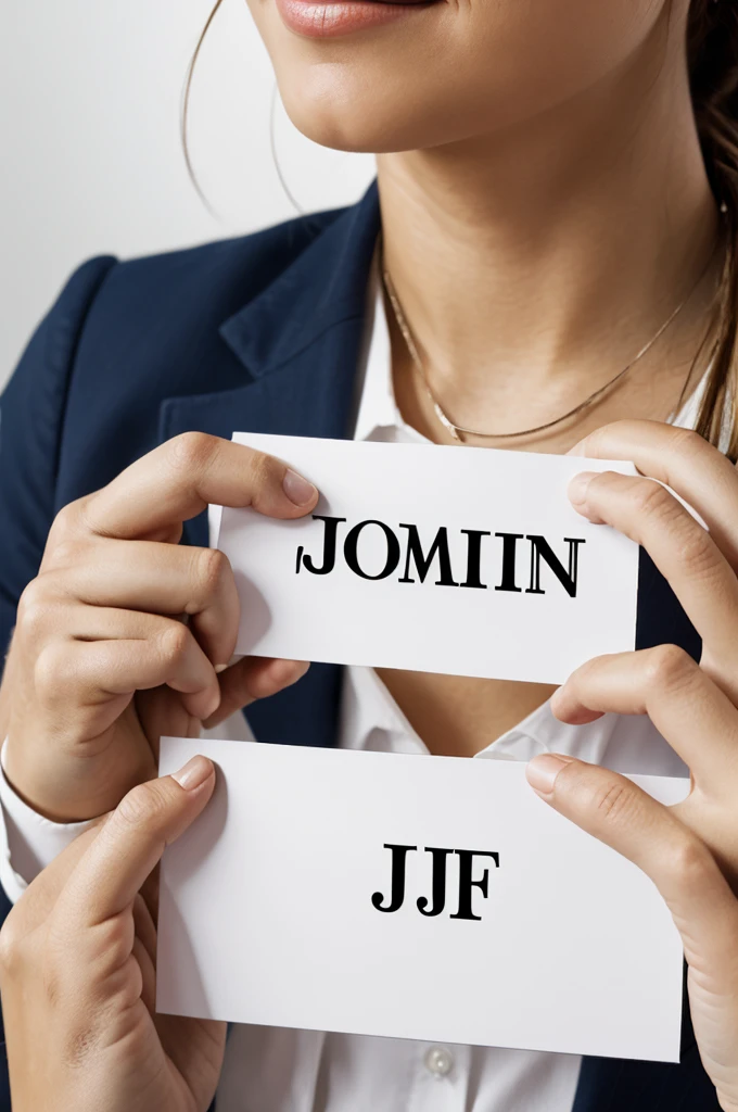 Create an advertising brand with the initials of my name which are JF