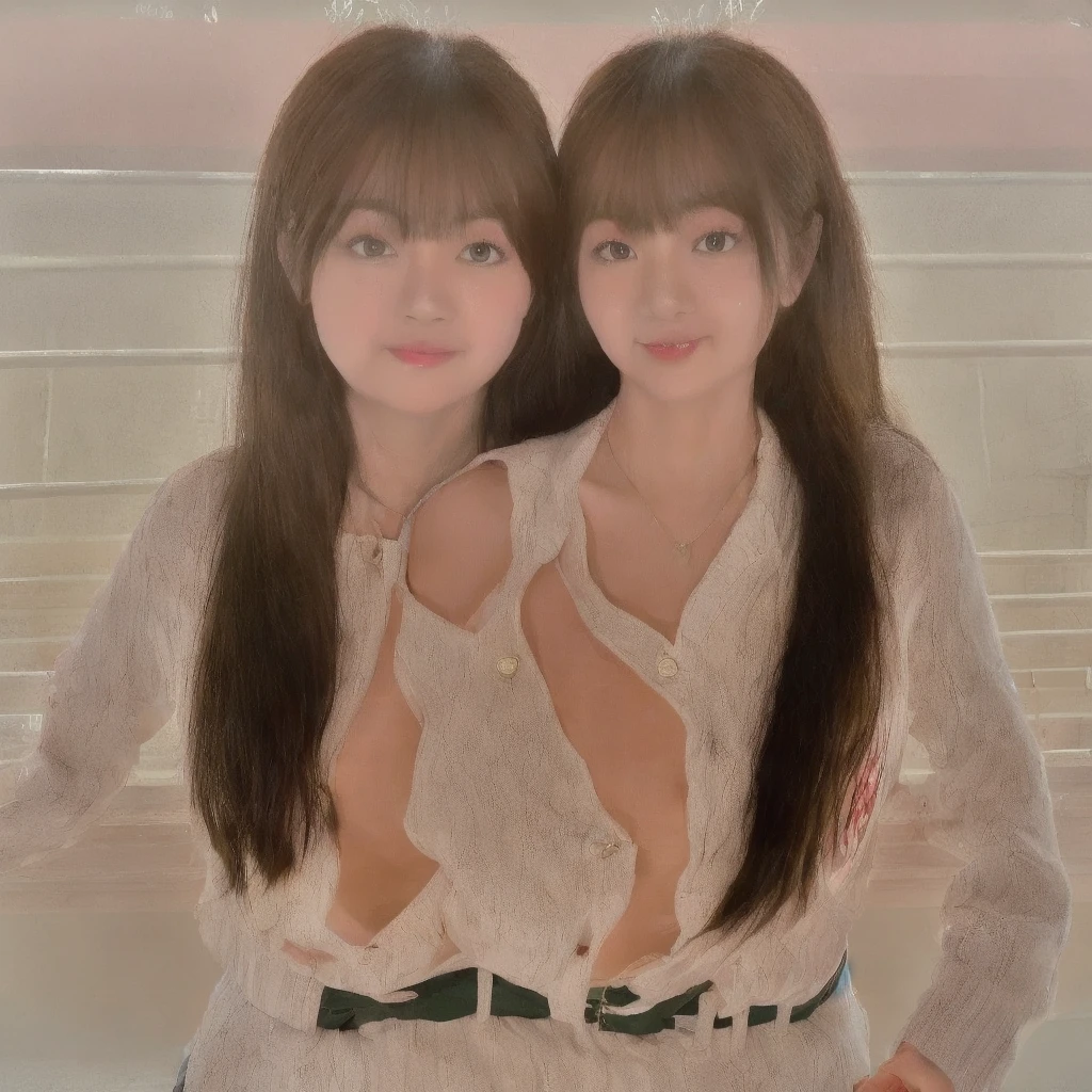 Checked chest ribbon、Sailor suit、Light brown hair、{Medium-long hair}、、1 girl, Realistic Young Gravure Idol, Young Sensual Gravure Idol, Young and cute gravure idol, Japanese Model, Nara Yoshitomo, Young Gravure Idol, Real fleshy gravure idol, A sophisticated gravure idol, Japanese Goddess, Beautiful Asian Girl, 8K,
