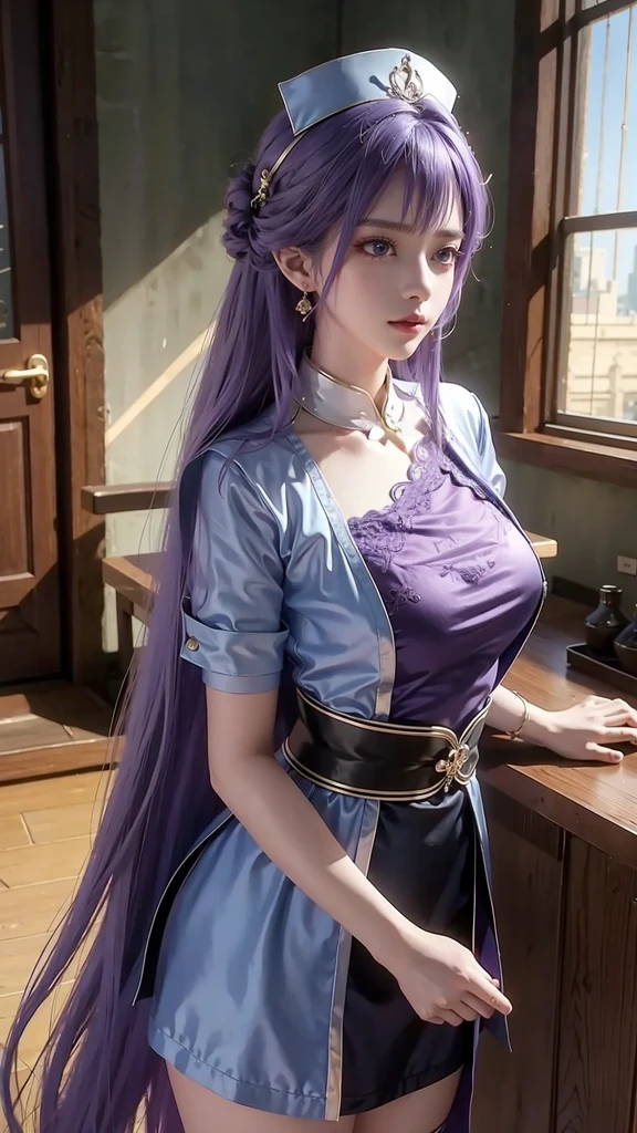 Purple clothes