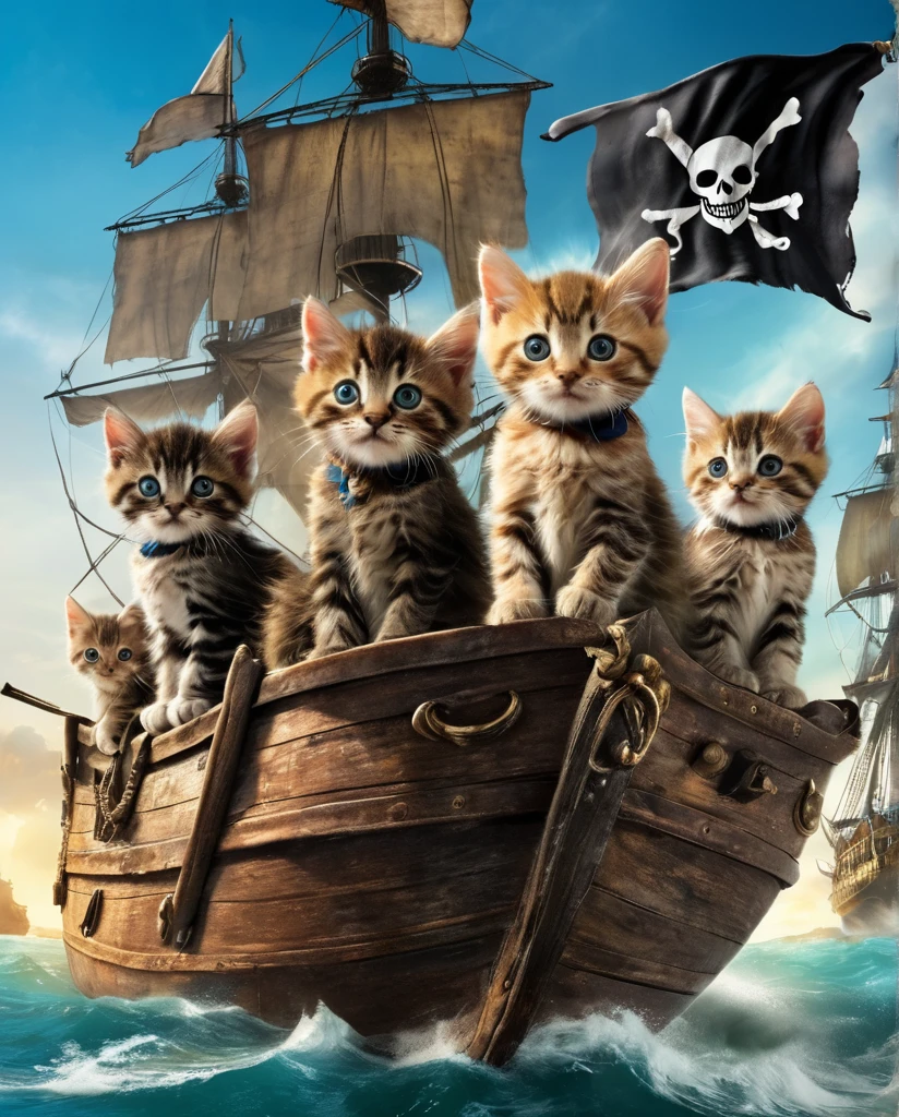 Pirates of the Caribbean kittens high resolution Real