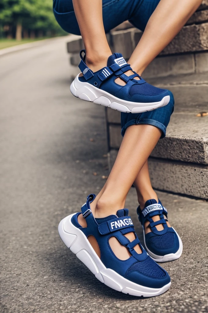 Cover photo for Facebook about branded sneakers and sandals