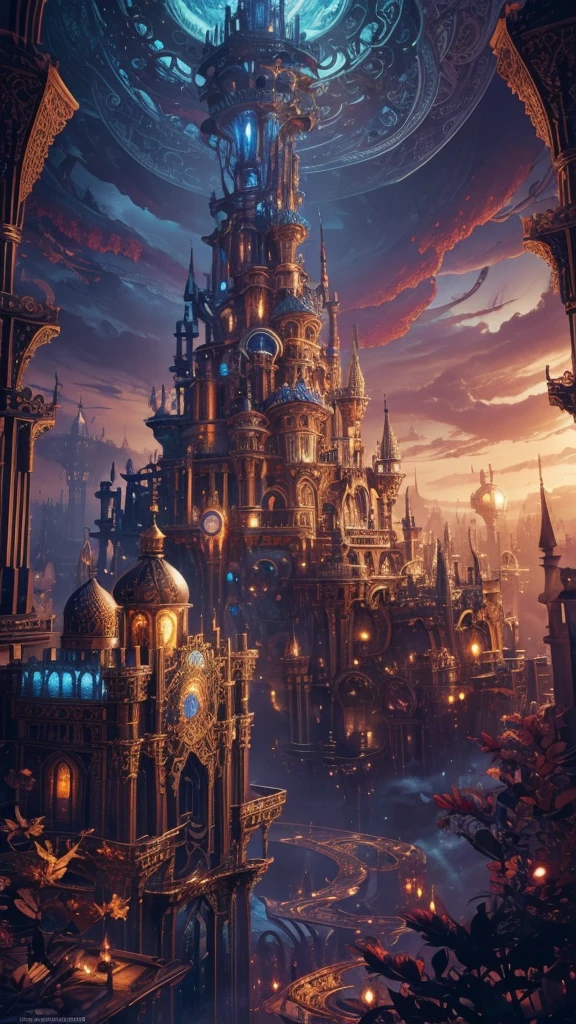 (best quality, 4k, high-res, masterpiece:1.2), ultra-detailed, realistic, vibrant colors, intricate details, dreamlike, surreal, fantasy, mesmerizing, ethereal, magical, whimsical, mystical, enchanting, otherworldly, vivid colors, vibrant atmosphere, mystical lighting, intricate patterns, ornate design, elaborate structure, imaginative, whimsical characters, surreal landscapes, steampunk elements, gears and cogs, intricate clockwork, mechanical marvels, intricate machinery, fantastical creatures, flowing smoke, vibrant explosions, surreal smoke trails, swirling colors, intricate vines, whimsical flowers, ethereal fog, glowing aura, enchanting glow, soft and dreamy lighting, vivid and contrasting hues, magical energy, dreamy atmosphere, fantasy world, surreal composition, mythical beings, intricate textures, surreal environment, whimsical details, dreamlike art, intricate symbolism, dynamic composition, elaborate costumes, fantastical architecture, whimsical props, surreal elements.