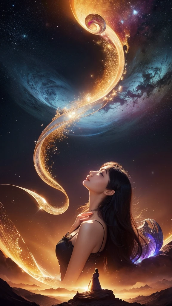 "Bohemian Rhapsody" is a digital masterpiece of surrealism, inspired by the iconic lyrics. This intricate artwork transports you to a dreamlike realm, with a fantastic blend of symbolism and vivid imagination. The rendering is a symphony of colors and forms, beautifully textured to depict a fantastical world that intertwines with the lyrical narrative.
The composition shifts seamlessly from the ethereal opening to the dramatic climax, mirroring the song's emotional journey. The digital technique allows for a myriad of visual elements to come to life, from the intricate details of the characters to the abstract swirls and celestial scenes that capture the essence of the lyrics. The vivid, almost hyperreal colors and surreal images create a visually arresting tableau, while the intricate digital painting technique further emphasizes the otherworldly atmosphere.
Through this artwork, the viewer is taken on a surreal and emotional rollercoaster, where reality and fantasy meld into one, aligning with the iconic lyrics penned by Freddie Mercury. This award-winning illustration is a testament to the power of digital art to evoke emotions and encapsulate the essence of a classic song.