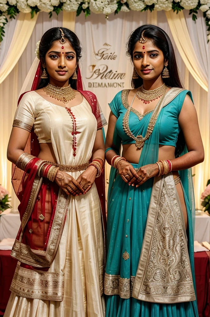 Indian bengali couple subhodristi in marriage front looks