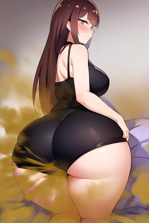 One woman,bangs,Look at the viewer Turn your tail towards me,Women stink,,long hair,Make a fartse,A huge, Huge ass,Browair,Are sleeping,Revealing clothing,dark high school girl,The girl who loves you,あなたの顔におしりを乗せる
