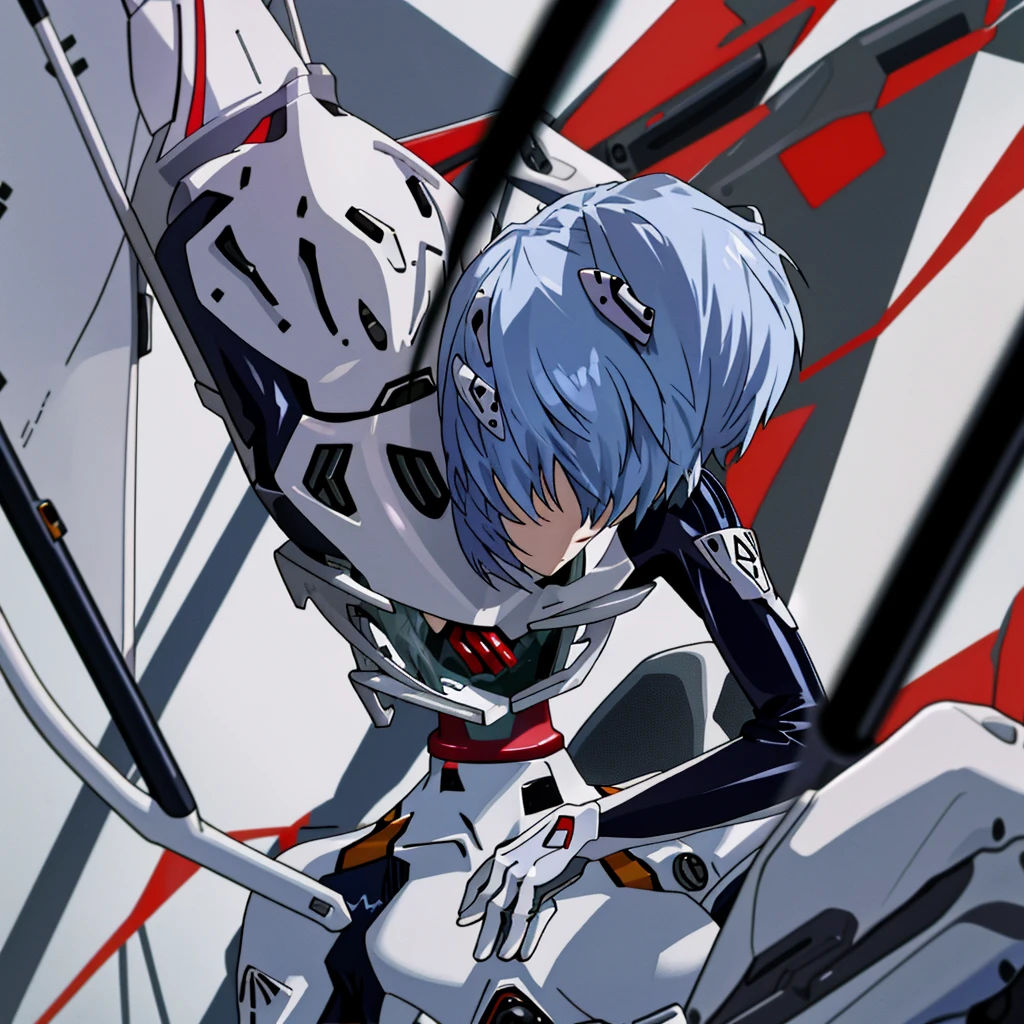nsfw, ayanami, black plugsuit, fellatio, bad body
