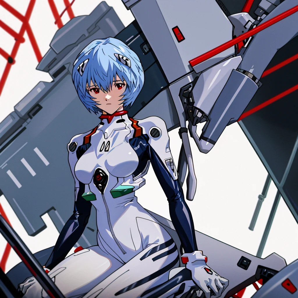 nsfw, ayanami, black plugsuit, fellatio, bad body