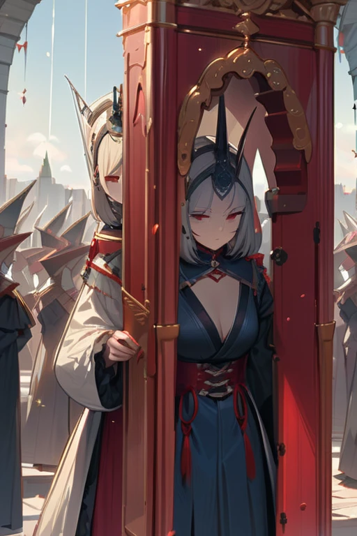 ((Best quality)), ((masterpiece)), (detailed), madame the guillotine