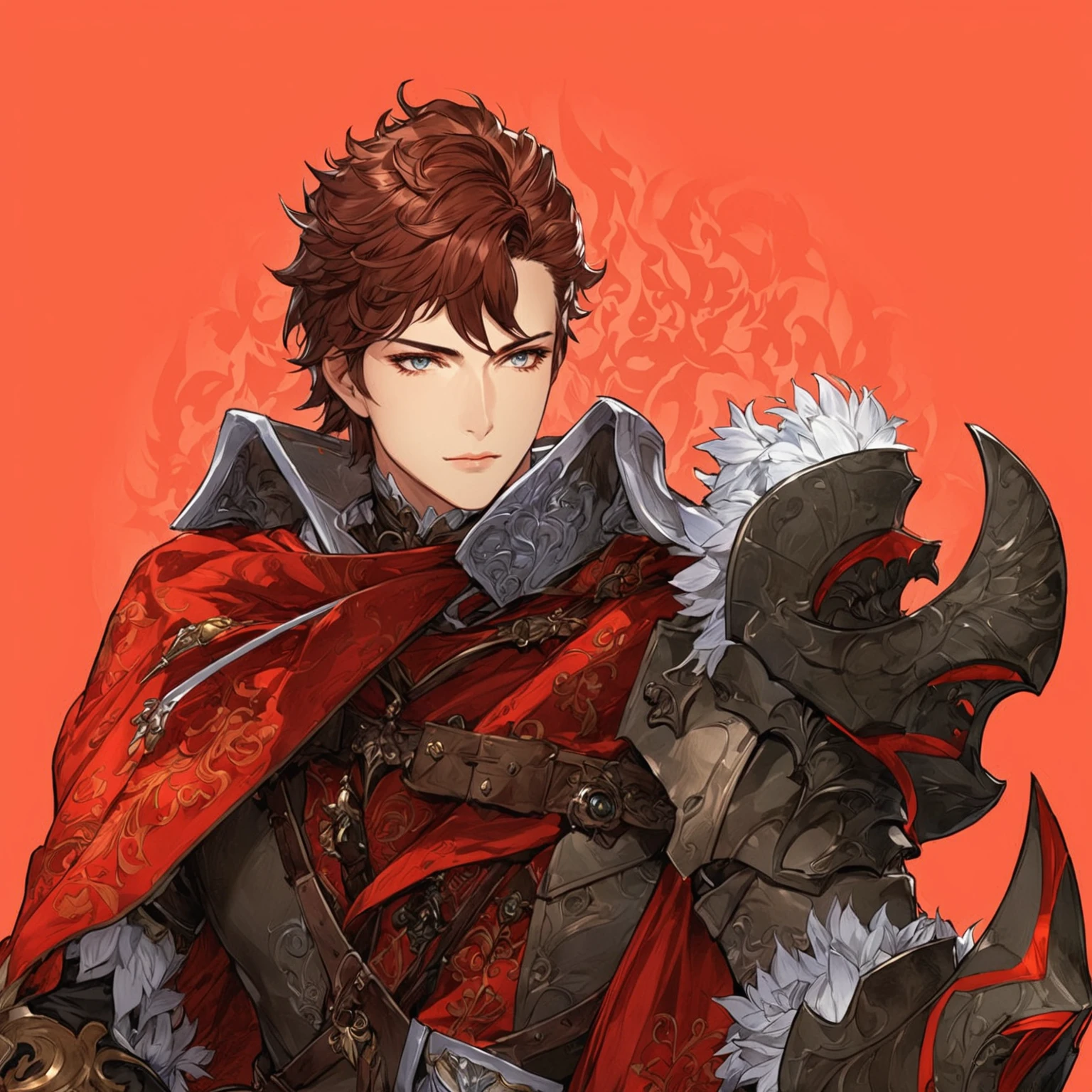 masterpiece, best quality, good quality, Fantasy aesthetics, Highly detailed, shadowverse style, male