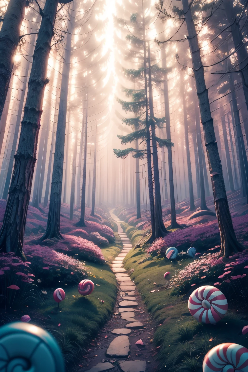 candy forest