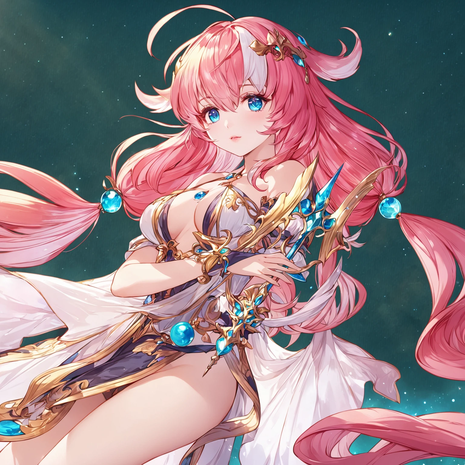 masterpiece, best quality, good quality, Fantasy aesthetics, Highly detailed, shadowverse style, female