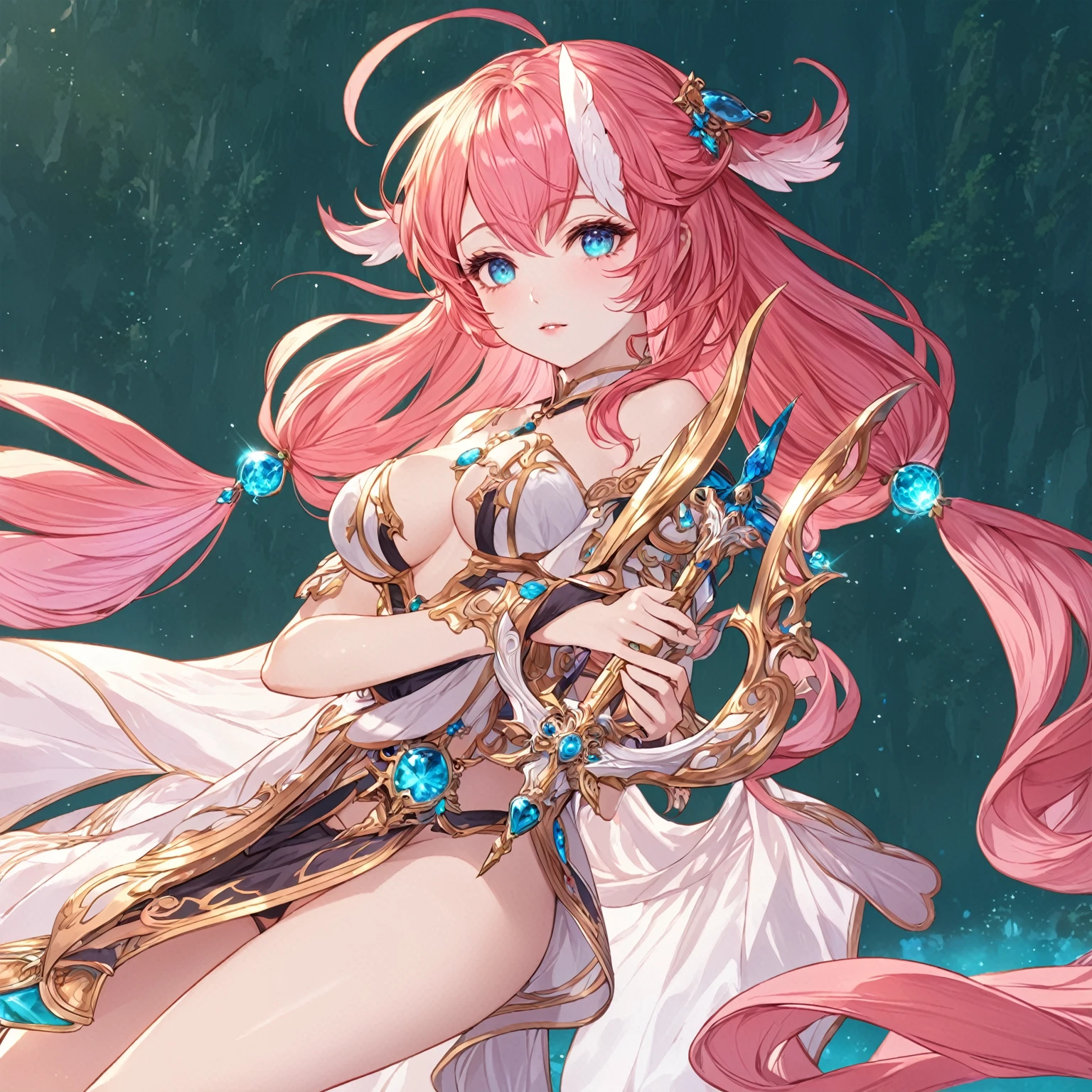 masterpiece, best quality, good quality, Fantasy aesthetics, Highly detailed, shadowverse style, female