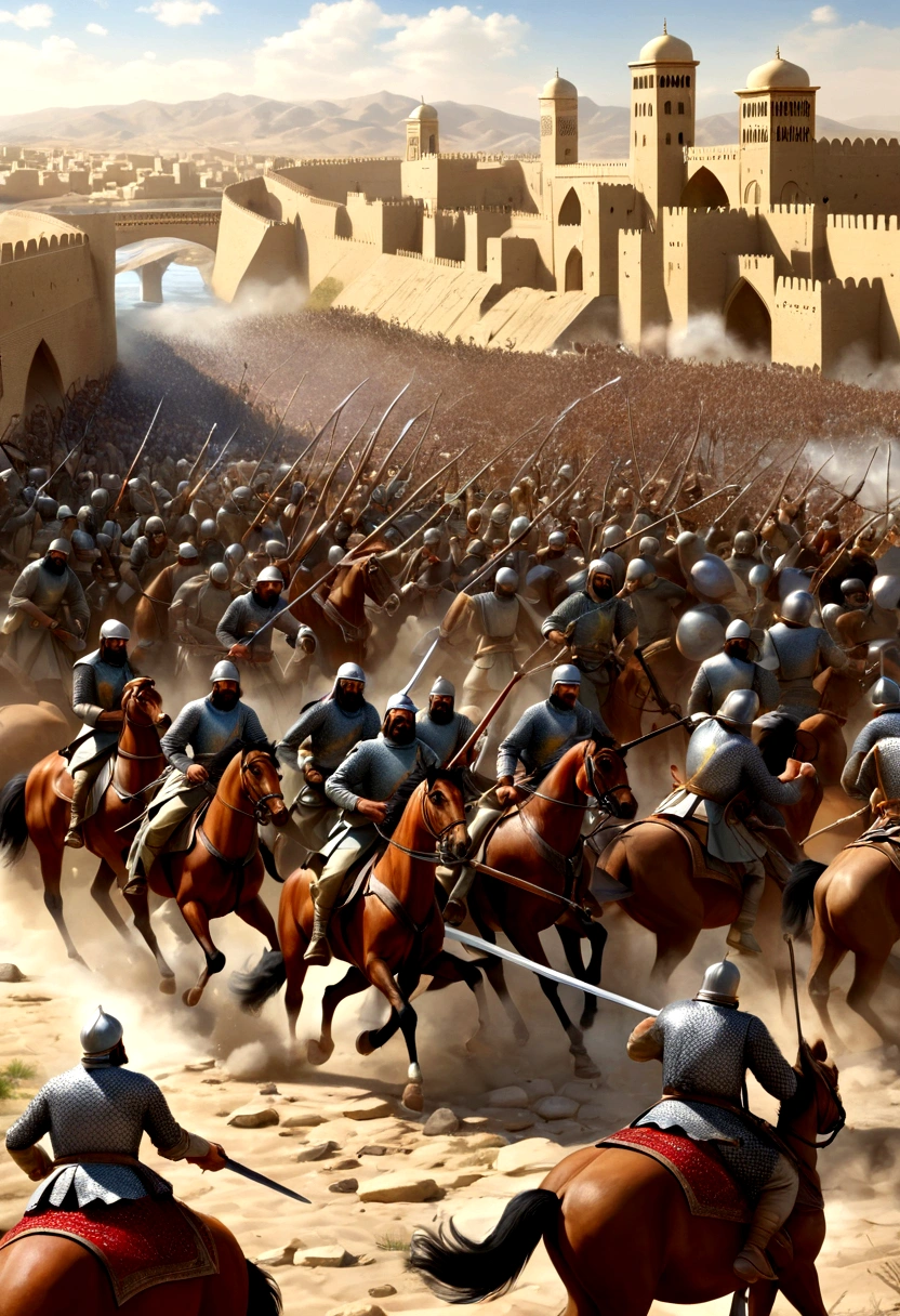 The Battle of the Bridge 634 is one of the famous battles that took place between the Islamic armies and the Persian armies