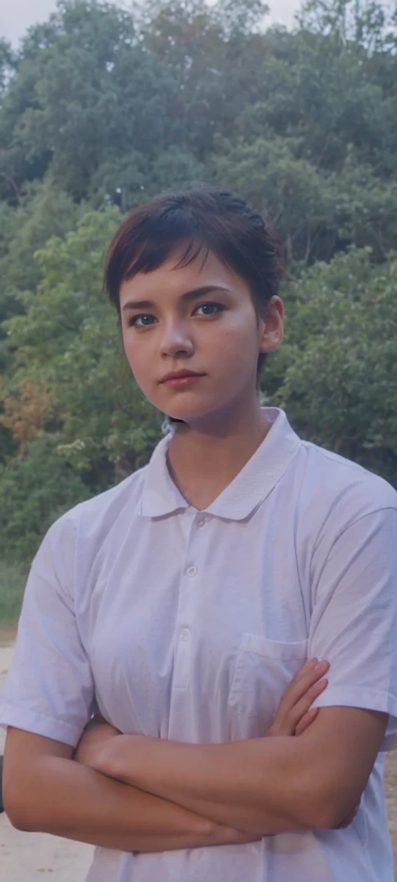 [[Clannad style]], [[a cute girl with short hair with red bangs]], [[red eyes]], [[gloomy, dark forest background]], [[poor natural lighting]], [[great quality]],[[masterpiece]], [[best artist]], [[best performance]], [[16k quality]], [[HDR+]]