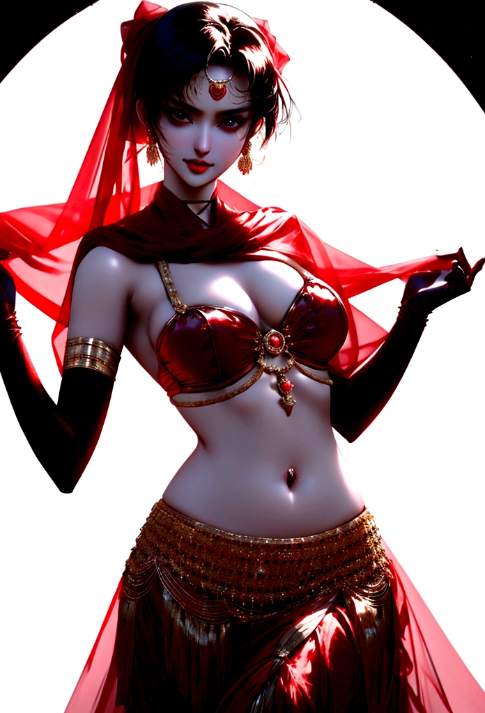 Ada wong belly dance veils