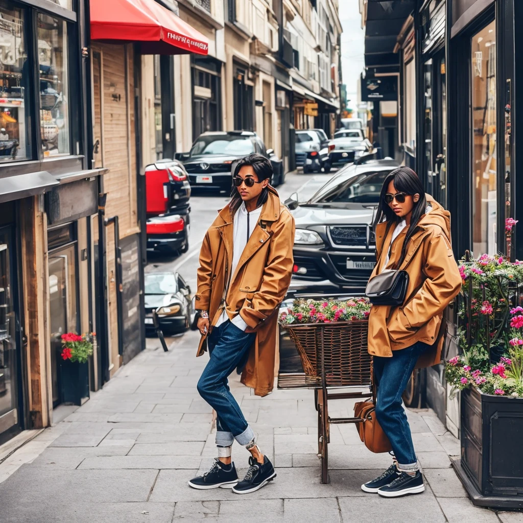 Street cozy vibes
