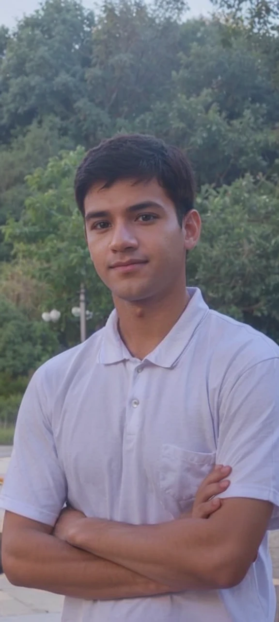Attractive and realistic photo for Facebook profile picture