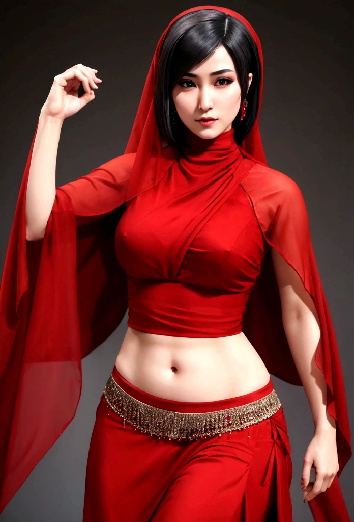 Ada wong belly dance veil