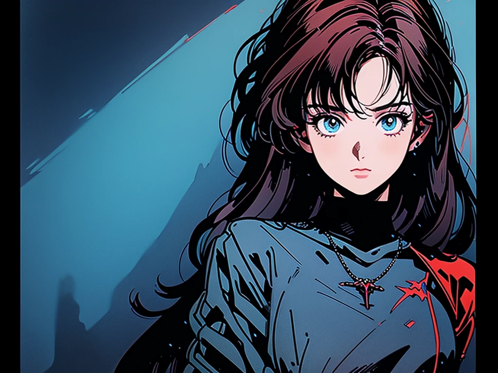Anime woman, bright blue eyes, red hair, ahoge, wearing a black armor, Cinematic background, medieval world, huge gothic castle background