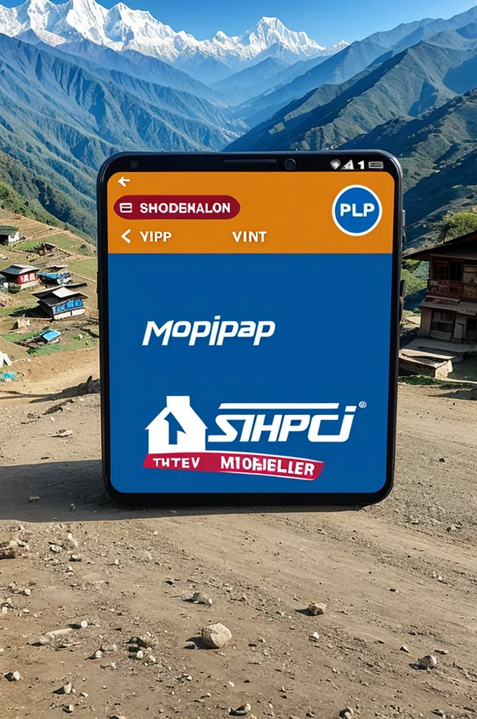 Make mobile shope logo Shrestha mobile & tv house melamchi 11 sindhupalchok 