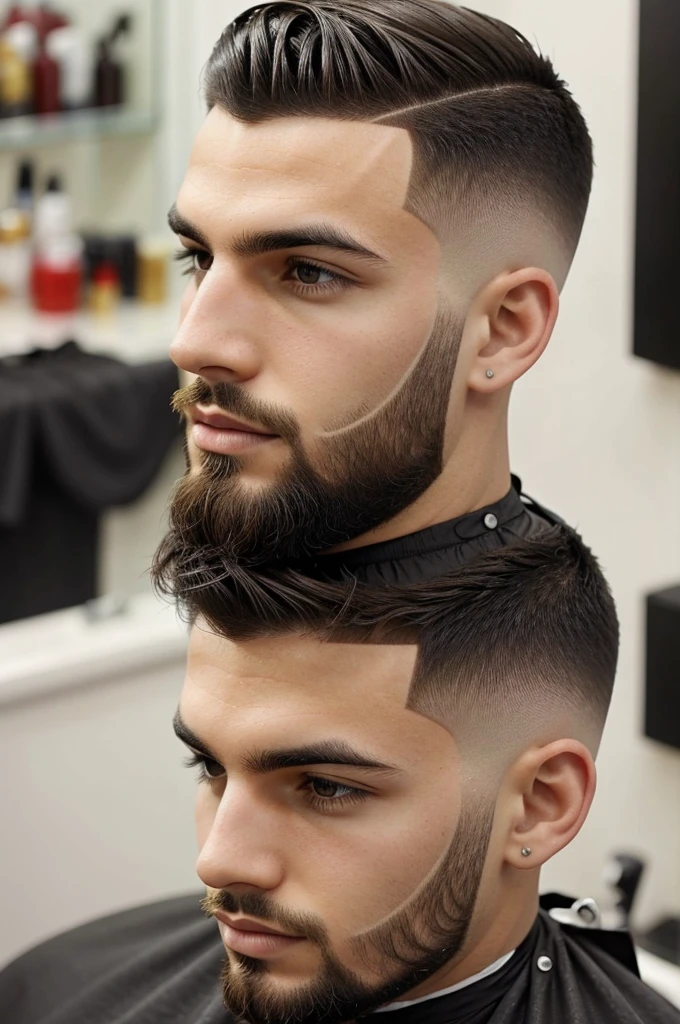 Great barber cut hairstyle image for me