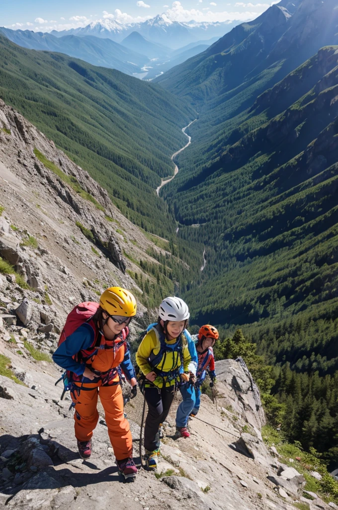 Mountaineering Girls