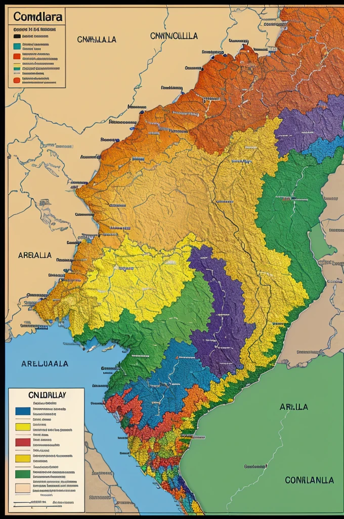 I need a color map of Arbelaez Cundinamarca