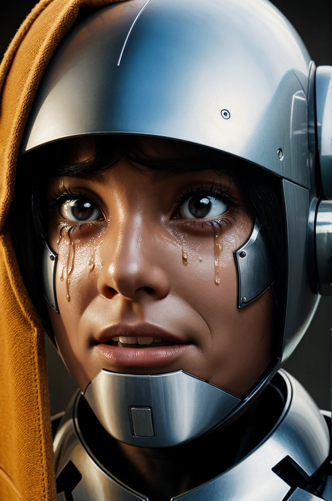 Crying robot
