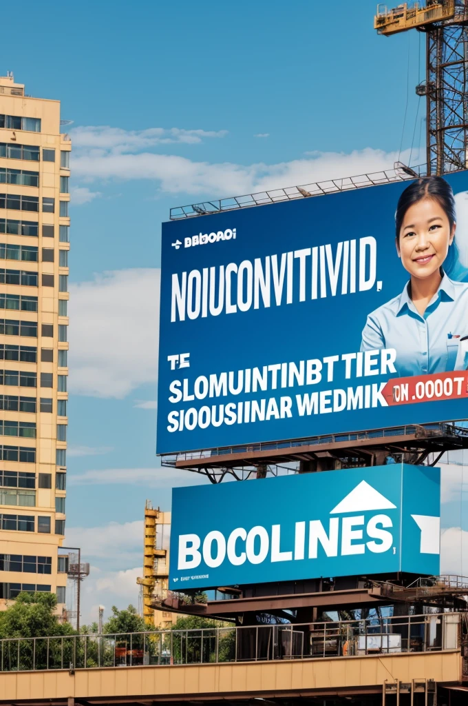 Billboard on social responsibility in individual and environmental work