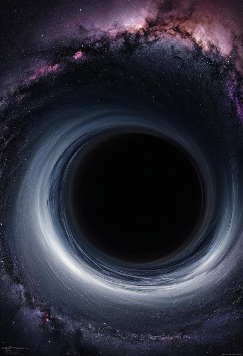 black hole into the void,