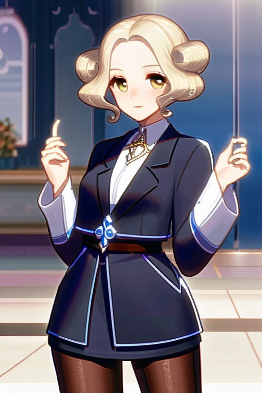 ((Лучшее качество)), ((шедевр)), (подробный), anime teacher in stockings