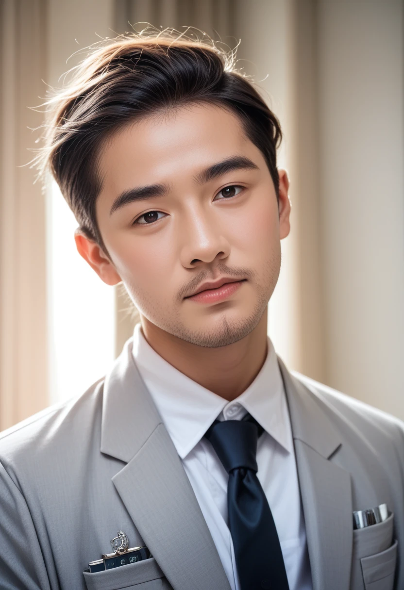 8k, raw photo, best quality, masterpiece, realistic, photo realistic, clear, professional lighting, beautiful face, best quality,ultra high res, realistic japanese beautiful, 1boy,