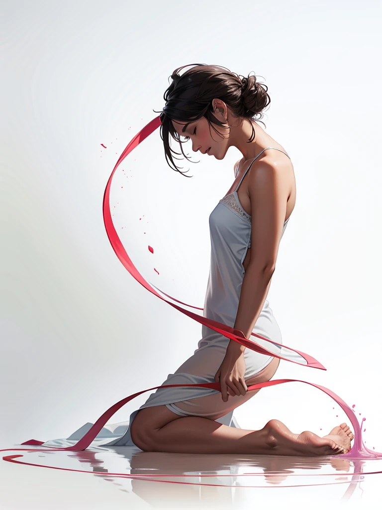 A world of art created by the breath of a woman