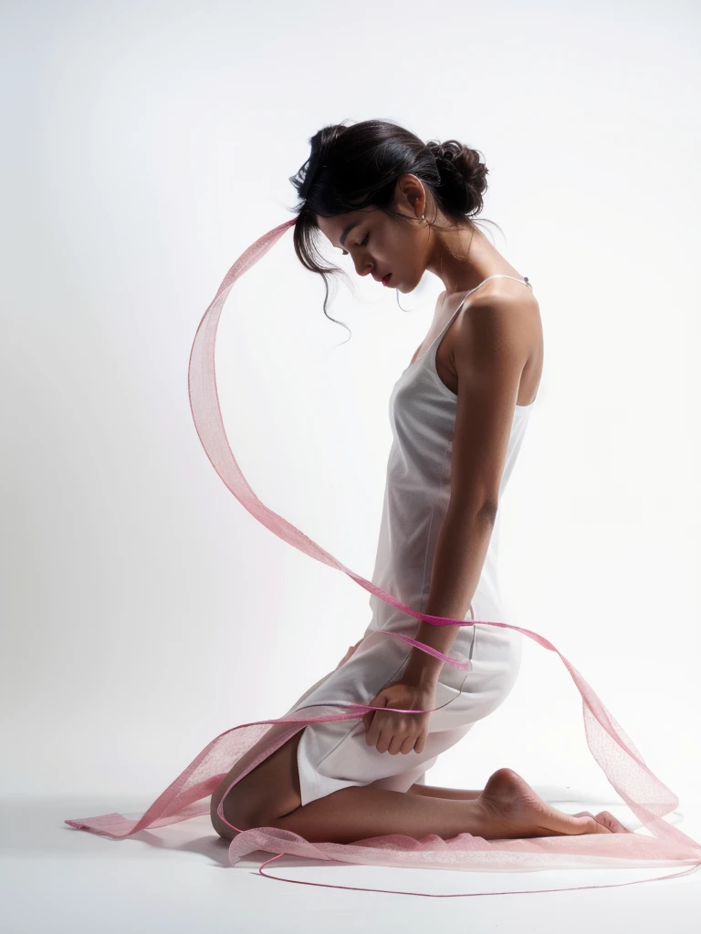A world of art created by the breath of a woman